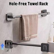 30/40/50cm Bathroom Hand Towel Rack Towel Holder Wall Mount No Drill Mount Towel Bar