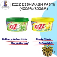 KIZZ Dishwashing Paste/Pekatan Pencuci Pinggan [400GM/800GM] - Lime / Lemon