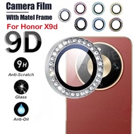 Screen Protector For Honor X9d X70 4G 5G Camera Lens Diamond Metal Protector Glass Back Lens Ring Co