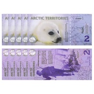 Arctic Commemorative Banknote Complete Set of 14 Different Denominations 1 2 3 5 6 8 9 10 15 25 50 1