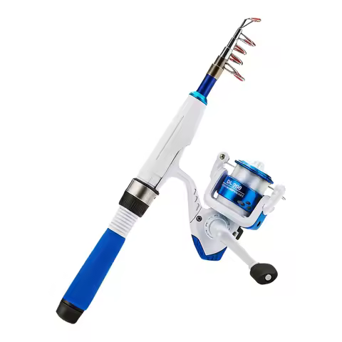 Lightweight Rod Portable Fishing Rod Travel Fishing Compact 31cm Collapsed Strong Flexible Blank Det