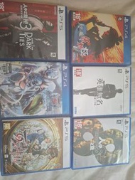 PS5 人中之龍3極/外傳及其他遊戲出售，多款PS5和PS4,PS2及SWITCH遊戲（描述下面有價錢）