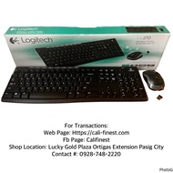 Logitech MK270 Wireless Combo Keyboard and Mouse