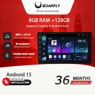 SOARFLY [8GB RAM+128GB ROM] CarPlay/Android Auto Android Player 7"9" inch Octa Core Car Player
