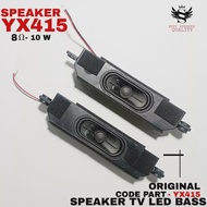 SPEAKER TV LED BASS YX415-8 OHM 10 WATT TV SUARA BASS SPEAKER MUSIC