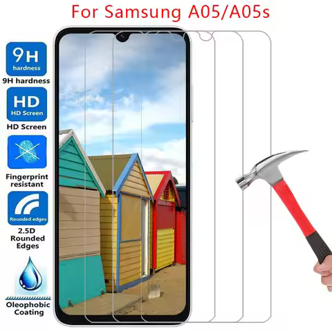 screen protector for samsung galaxy a05 a05s 5g protective tempered glass on samsunga05 galaxya05 a