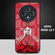 Oppo Reno 12 F - Softcase Glass Kaca - Casing Oppo Reno 12 F - Terbaru Case Oppo Reno 12 F