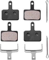 Carehabi 2 Pairs Brake Pads Bicycle Disc Brake, High Performance Bicycle Brake Pads for Mountain Bik