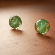 *coucoubird*星點耳環-白金