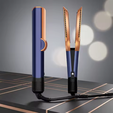 Professional Styling Tool Hair Straightener & Hair Dryer Heat-Up Hair Flat Iron Negative Ion Iron Ho
