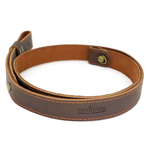 Tourbon Hunting Gun Accessories Rifle Shotguns Sling Shoulder Belt Cow Hide Leather Adjustable Shoot