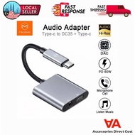 [ORI] MCDODO CA 7540 Type C To 3.5mm & Type C Audio Cable Adapter DAC PD Fast Charge Hi Res Audio