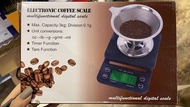 Coffee Scale With Timer Portable Electronic Digital Kitchen Scale帶計時器的咖啡秤便攜式電子數字廚房秤