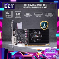 OCPC NVIDIA GT 730 4GB (LP) GDDR3 Graphic Card (VGA, HDMI. DVI) (OCVNGT730G4)