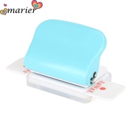 MARIER Adjustable Hole Punch, 6 Hole for A4 a5 B5 Punching|Paper Punching Green 30/26/20 Holes Adjus