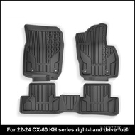 Foot Mat Mazda CX-60 Car All 22-24 Trunk Cushion Back Cushion Environmentally Friendly TP E Seat Mod