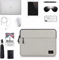 淺灰色 15.6吋 手提筆記型電腦加絨防震保護套 Macbook Air/ Macbook Pro適用