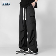 ZEKE B0048 Waterproof Cargo Pants Seluar Panjang Kerja Lelaki Pocket Trouser Tactical Cargo Long Pan