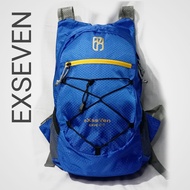 Foldable hydropack Mountain Bag biru Waterproof Backpack Camping Exseven 011 17L Men's Backpack
