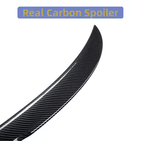 Automotive Real Dry Carbon Rear Lid Spoiler Boot Wing for BMW G14 F91 2020-IN
