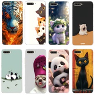 Casing for huawei y6 2018 Soft Case TPU Print Phone Cover