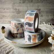 標籤機貼紙膠帶5 - 繽紛鯉魚旗.日式趣味集