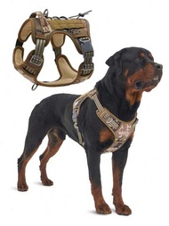 大型犬用無拉力可調式反光k9工作訓練易控制寵物馬甲服務犬背心安全帶