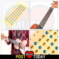 High Quality Ukulele Sticker Fretboard Scale Sticker Fingerboard Note Label Fret Stickers