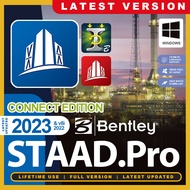 💻Bentley STAAD Pro 2023 - v8i SS6 CONNECT Edition & Full Collections  💻 Windows | Full Version | Lif