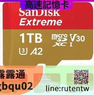 正品 公司貨 SanDisk Extreme MicroSD A2高速記憶卡U3 1tb 256G 128G 64G
