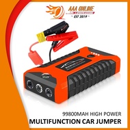 [AAAONLINE] Car Jumper Power Bank Kereta Battery Jump Starter 99800/109800/119000mAh With Type Pump 汽车应急启动电源