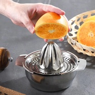 Portable Lemon Orange Manual Fruit Juicer Stainless Steel Kitchen Accessories Tools Citrus Raw Hand Pressed Juice Maker Juicers  Fruit Extractors