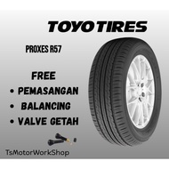 TAYAR TOYO PXR57 185/55R16 FREE VALVE GETAH SETIAP 1BIJI PEMBELIAN TAYAR