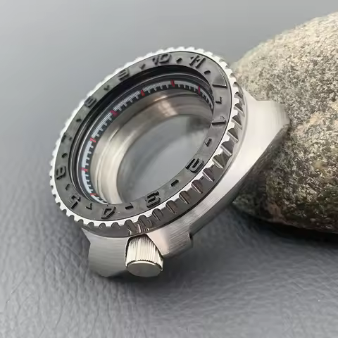 6105 6309 Turtle Abalone with Resistance Transparent Case Back Fits NH34 NH35 NH36 Movement Diving M