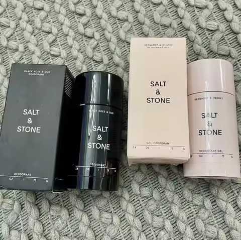 Black Rose Oud Neroli Basil Eliminate Body Odors Fragrance Blam Stick SALT& STONE Brand Deodorant Un