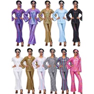 Women's Halloween Disco Party 70s Women's Disco Costume Set