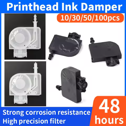 10~100PCS Eco Solvent UV DTF Printers Ink Damper Dumper Compatible For Epson XP600 4720 i3200 i1600 