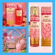 FAYCY POUND CAKE MIST PERFUME MINYAK SEMBURAN WANGI | SHOWER GEL MANDIAN | FAIRY PERFUME