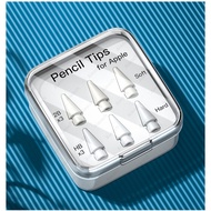 Pencil Tips For Apple Pencil 1st 2nd Generation Double Layer 2B & HB & Thin Tip For Apple Pencil Nib