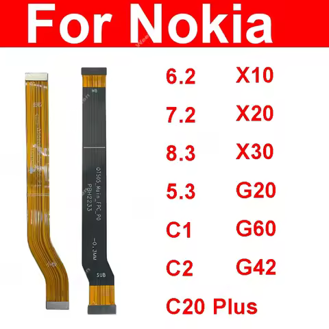 Mainboard Flex Cable For Nokia X10 X20 X71 C1 C2 C20 Plus 5.3 6.2 7.2 8.3 G20 G60 G42 T20 Motherboar