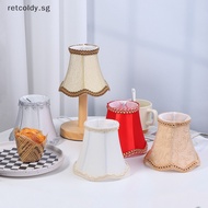 retcoldy Simple Chandelier Lamp Shade Retro  Chandelier Cloth Lampshade Nordic Style Modern Lamp Cover For Home Decoration sg