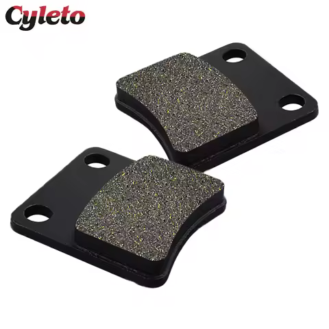 Cyleto Motorcycle Parking Brake Pads for Honda Silverwing FJS400 FJS600 SWT 400 600 DN01 NSA700 CTX7