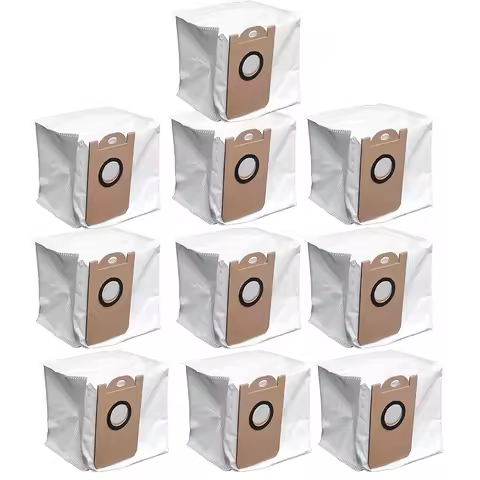 Dust Bags for IHome AutoVac Nova Self Empty, For Proscenic M7 Pro, M8 Pro, Uoni V980 Plus, For Imou 