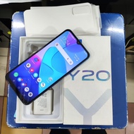 Vivo y20 ram 3/64 second resmi fullset original 