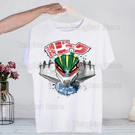 Kotetsu Jeeg Robot Anime Tshirts Harajaku Mens Clothing Summer Mechas 2 Steel Jeeg xs-3xl
