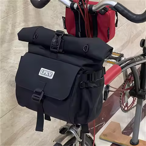 Folding bicycle head bag for brompton quick release bag for birdy bike frame bag