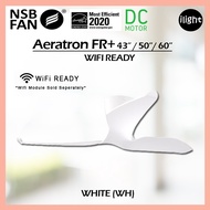 NSB FAN AERATRON FR+ 43 / 50 / 60 Inches WiFi Ready + Module With Remote Control 6 Speeds DC Motor C