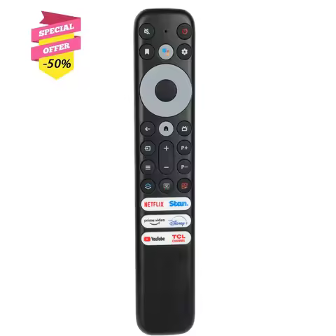 RC902V FAR1 Voice Remote Control For TCL TV C835 LED 4K & C635 QLED 4K & P735 QUHD 4K & X925 LED 8K