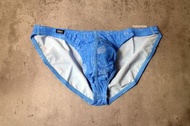 <🔥新年清貨🥳>[全新-M碼] EGDE PAISLEY Blue Bikini underwear Men 粉藍 低腰 三角 內褲 底褲 男