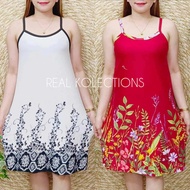 SET OF 3 DASTER SENEPA SPAGHETTI PAMBAHAY DRESS
